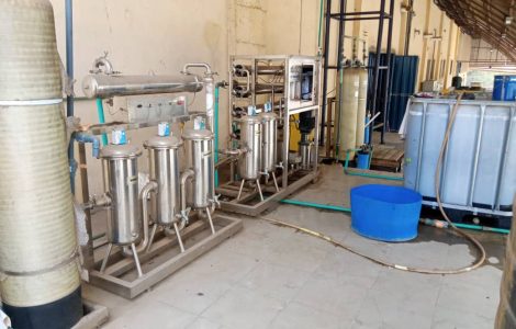 Installation of R.O machines
