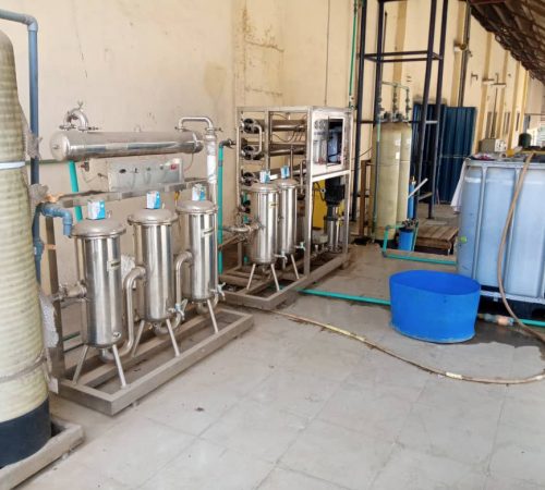 Installation of R.O machines