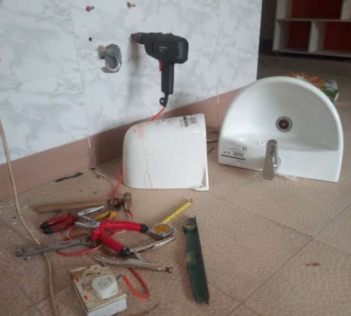 Professional Sanitary Plumbing Installation Ibadan